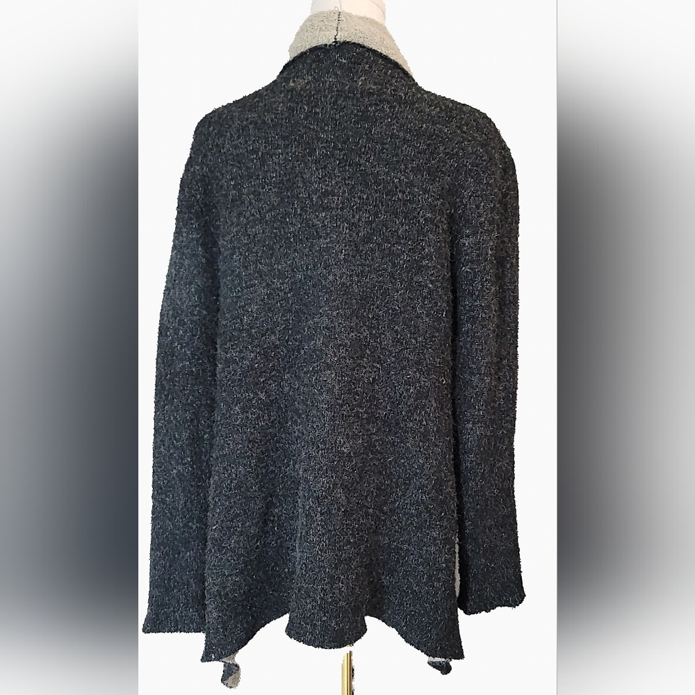Zara Knit Open Drape Front Wool Blend Cardigan
Sweater Jacket Size M - Picture 4 of 7